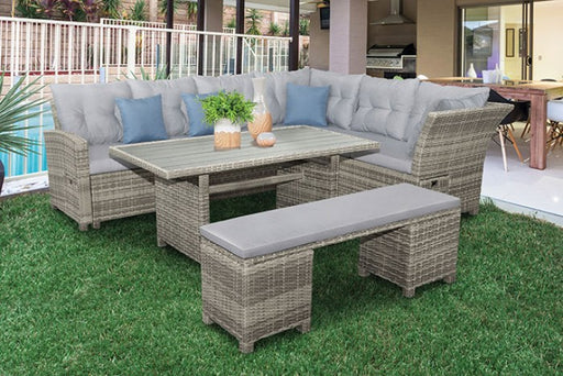 5 PIECE SECTIONAL SET w/BENCH