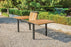 NATURAL TEAK, EXTENDABLE DINING TABLE 61" - 84"